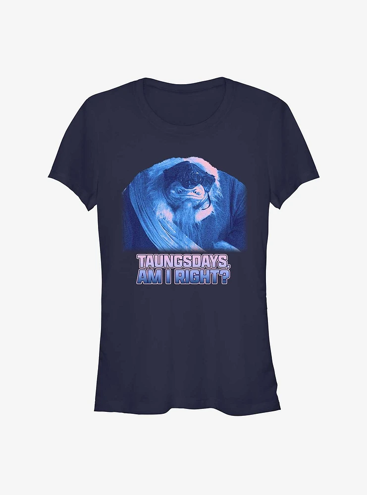 Star Wars The Mandalorian Taungsdays Am I Right Girls T-Shirt