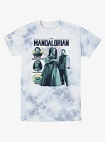 Star Wars The Mandalorian Captain and Dutchess Tie-Dye T-Shirt