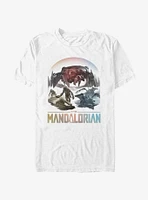 Star Wars the Mandalorian Living Waters Mines of Mandalore T-Shirt