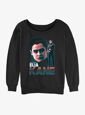 Star Wars The Mandalorian Amnesty Officer Elia Kane Slouchy Sweatshirt