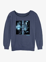 Star Wars The Mandalorian Dark Saber Slouchy Sweatshirt