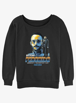 Star Wars The Mandalorian Amnesty Scientist Dr. Penn Pershing Slouchy Sweatshirt