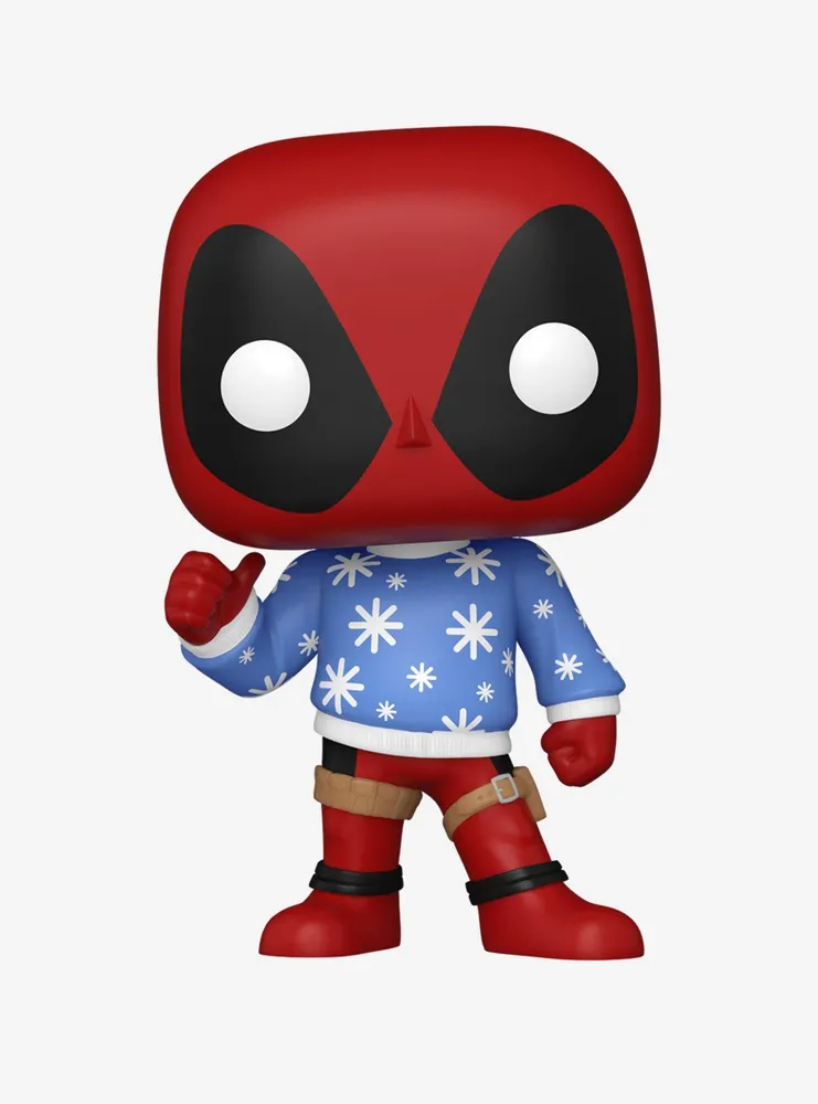 Funko Pop! Marvel Deadpool Holiday Sweater Vinyl Figure