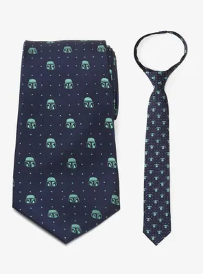 Star Wars The Mandalorian Father And Son Mando And The Child Zipper Necktie Gift Set