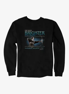 Hunger Games Katniss Fire Burns Brighter Sweatshirt