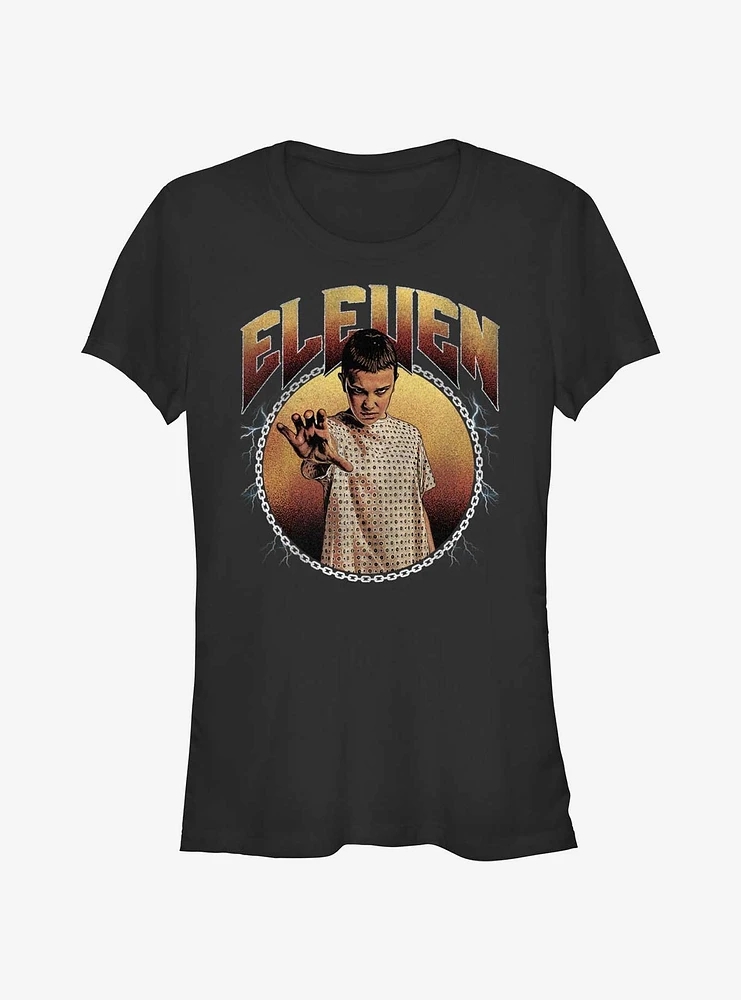 Stranger Things Heavy Metal Eleven Girls T-Shirt