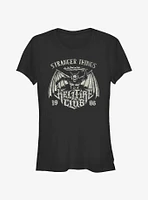 Stranger Things Hellfire Club Metal Band Girls T-Shirt
