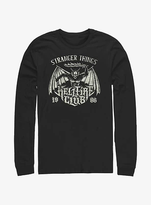 Stranger Things Hellfire Club Metal Band Long-Sleeve T-Shirt