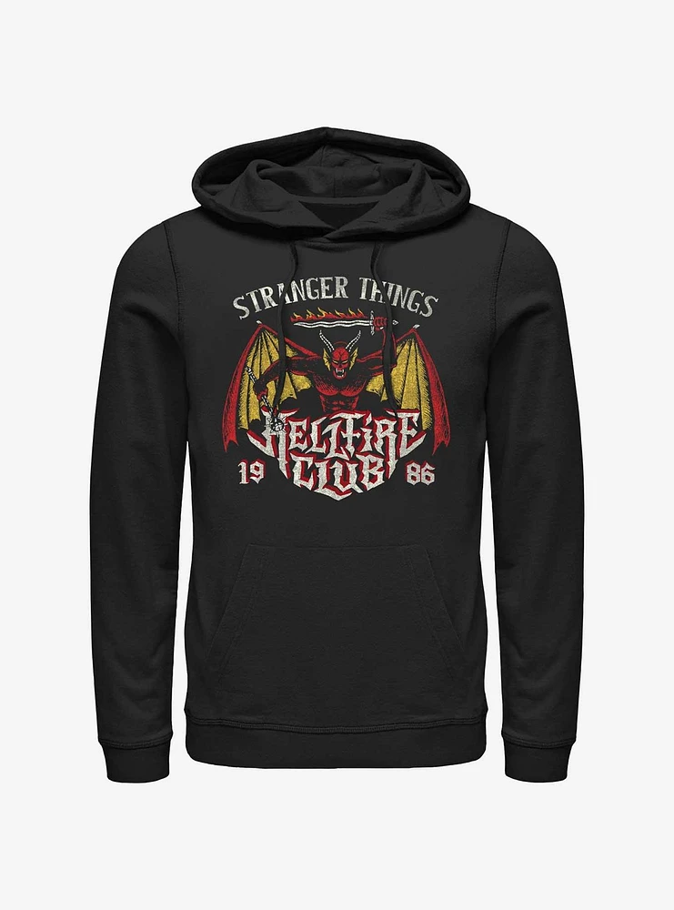 Stranger Things Demon Hellfire Club Hoodie