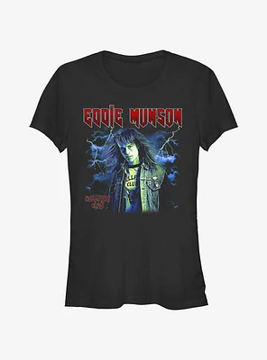 Stranger Things Eddie Munson Hellfire Club Girls T-Shirt