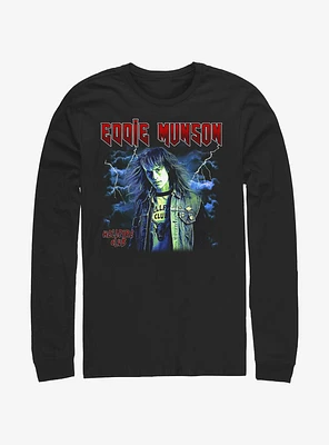 Stranger Things Eddie Munson Hellfire Club Long-Sleeve T-Shirt