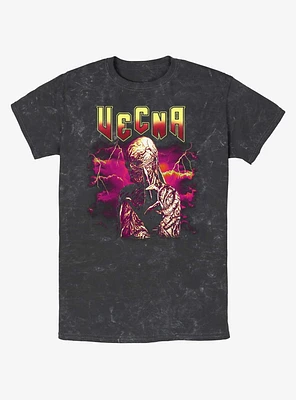 Stranger Things Heavy Metal Vecna Mineral Wash T-Shirt