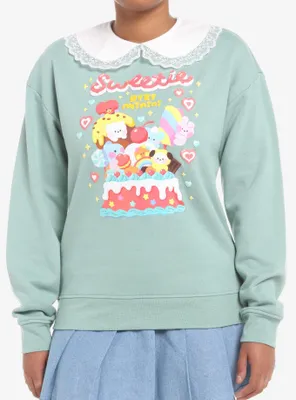 BT21 Sweetie Collared Girls Sweatshirt