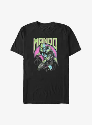 Star Wars The Mandalorian Vintage Colors Big & Tall T-Shirt