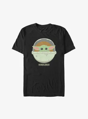 Star Wars The Mandalorian Child Cute Bassinet Big & Tall T-Shirt