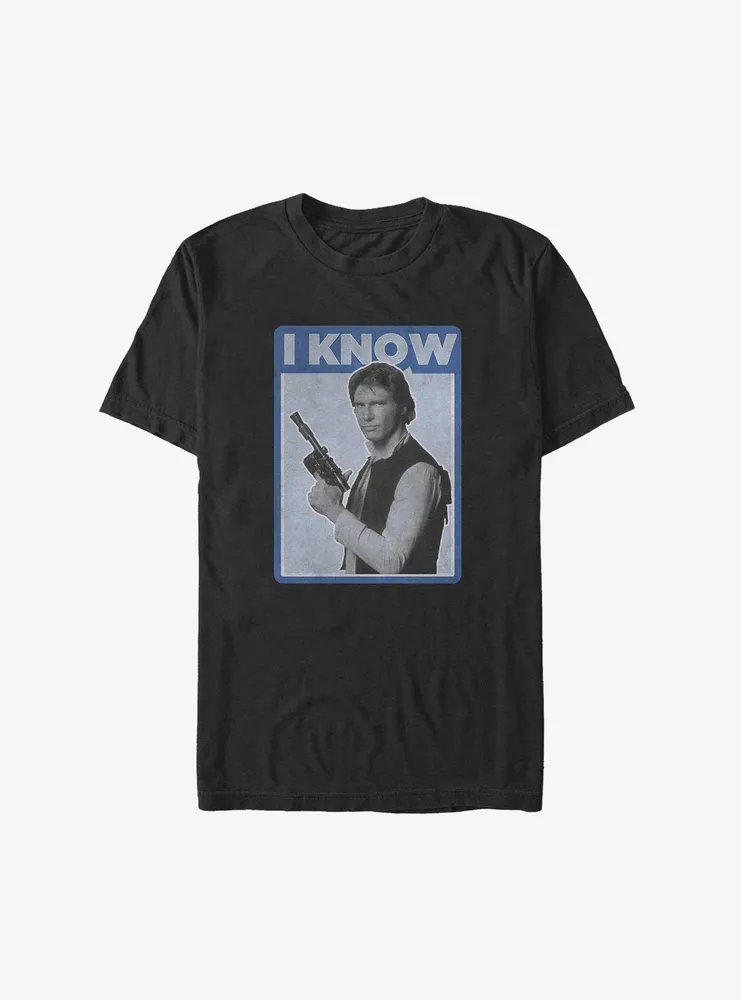 Star Wars Han Solo I Know Big & Tall T-Shirt