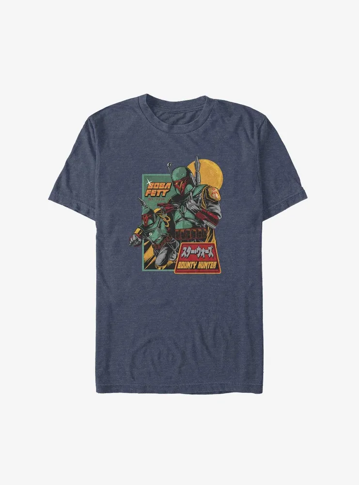 Star Wars Boba Fett Bounty Hunter Big & Tall T-Shirt