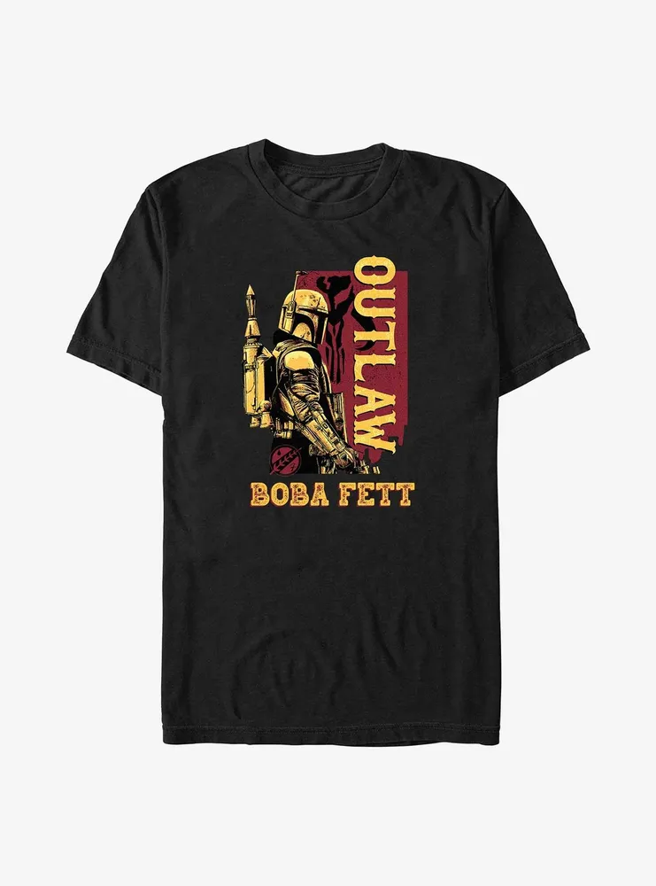 Star Wars Outlaw Boba Fett Big & Tall T-Shirt