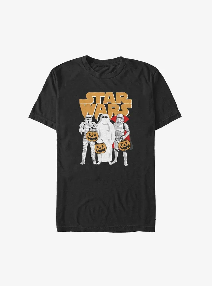 Star Wars Stormtroopers Trick Or Treat Big & Tall T-Shirt