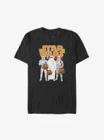 Star Wars Stormtroopers Trick Or Treat Big & Tall T-Shirt