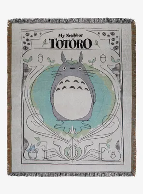 Studio Ghibli My Neighbor Totoro Portrait Tapestry Throw - BoxLunch Exclusive