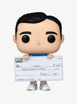 Funko The Office Pop! Television Michael With Check Vinyl Figure