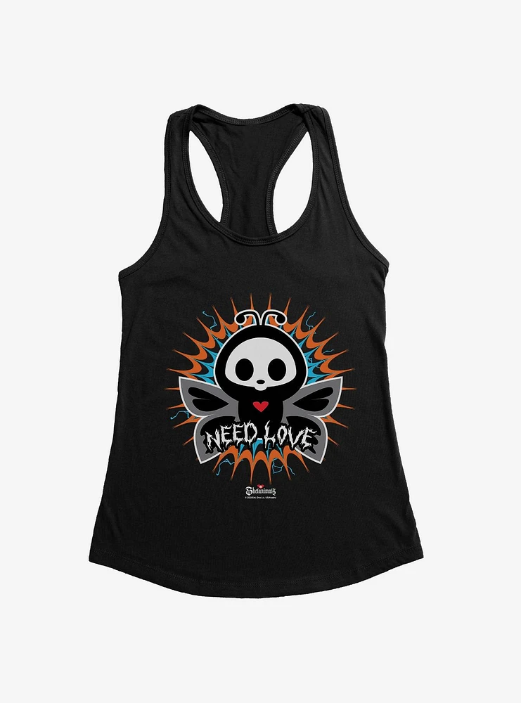 Skelanimals Mary Need Love Girls Tank