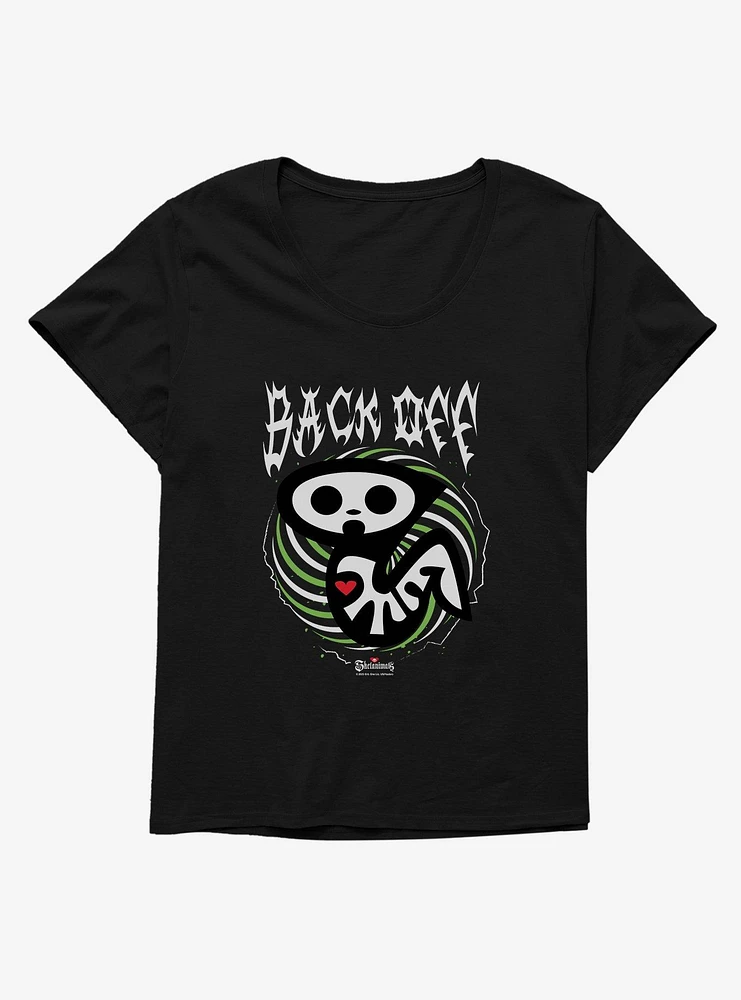 Skelanimals Cecil Back Off Girls T-Shirt Plus