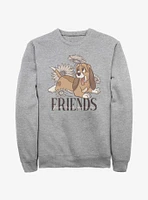 Disney the Fox and Hound Copper Friends Sweatshirt