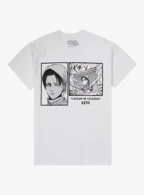 Attack On Titan Levi Cleaning T-Shirt