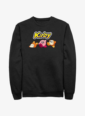 Kirby and Waddle Dee Logo Sweatshirt
