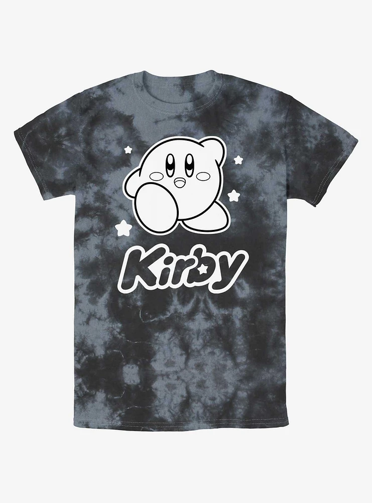 Kirby Star Pose Tie-Dye T-Shirt