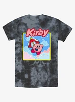 Kirby Starry Parasol Tie-Dye T-Shirt