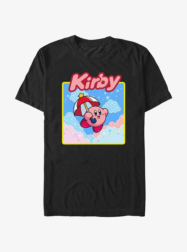 Kirby Starry Parasol T-Shirt
