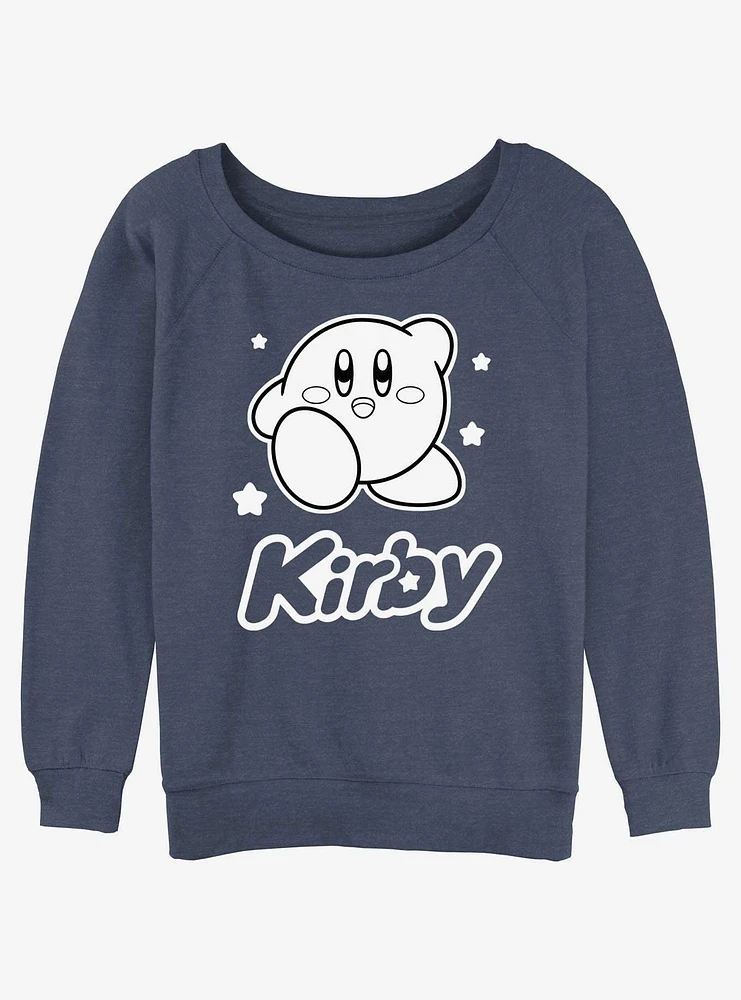 Kirby Star Pose Slouchy Sweatshirt