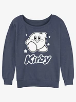 Kirby Star Pose Slouchy Sweatshirt