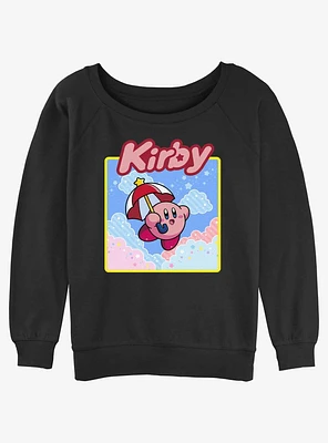 Kirby Starry Parasol Slouchy Sweatshirt