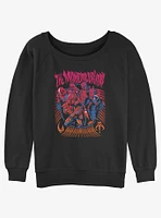 Star Wars The Mandalorian Banded Clans Mudhorn & Keldau Slouchy Sweatshirt