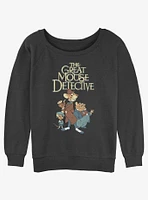 Disney The Great Mouse Detective Mousey Trio Slouchy Sweatshirt