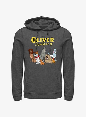 Disney Oliver & Company All The Dogs Hoodie
