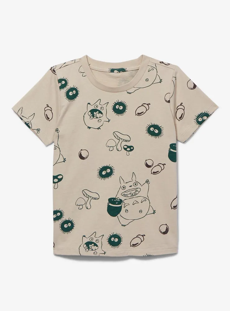 Our Universe Studio Ghibli My Neighbor Totoro Character Allover Print Toddler T-Shirt - BoxLunch Exclusive