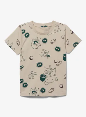 Our Universe Studio Ghibli My Neighbor Totoro Character Allover Print Toddler T-Shirt - BoxLunch Exclusive