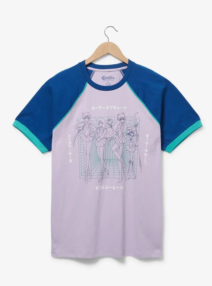 Pretty Guardian Sailor Moon Group Shot Raglan Tee - BoxLunch Exclusive