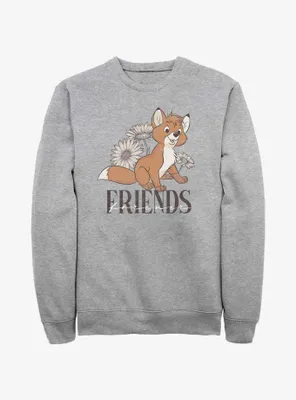 Disney the Fox and Hound Tod Friends Sweatshirt