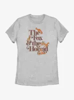 Disney the Fox and Hound Playful Logo Womens T-Shirt