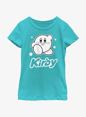 Kirby Star Pose Youth Girls T-Shirt