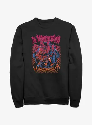 Star Wars The Mandalorian Banded Clans Mudhorn & Keldau Sweatshirt