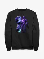 Star Wars The Mandalorian Mando Glitch Sweatshirt