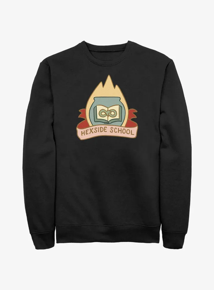 Disney The Owl House Hexside School Logo Sweatshirt