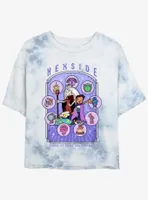 Disney The Owl House Hexside Coven Celestial Tie-Dye Womens Crop T-Shirt